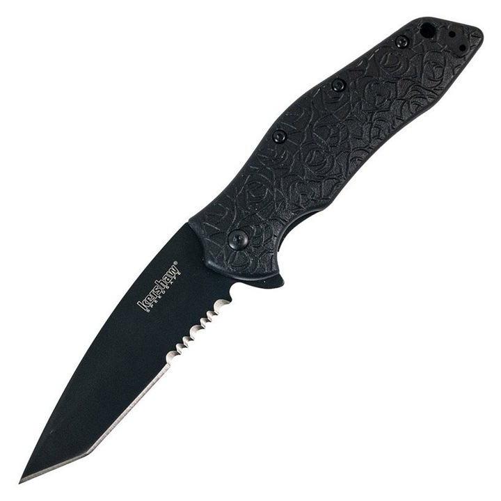 Cutit pliabil Kuro, Kershaw, Otel/Nylon, 91 g, Negru