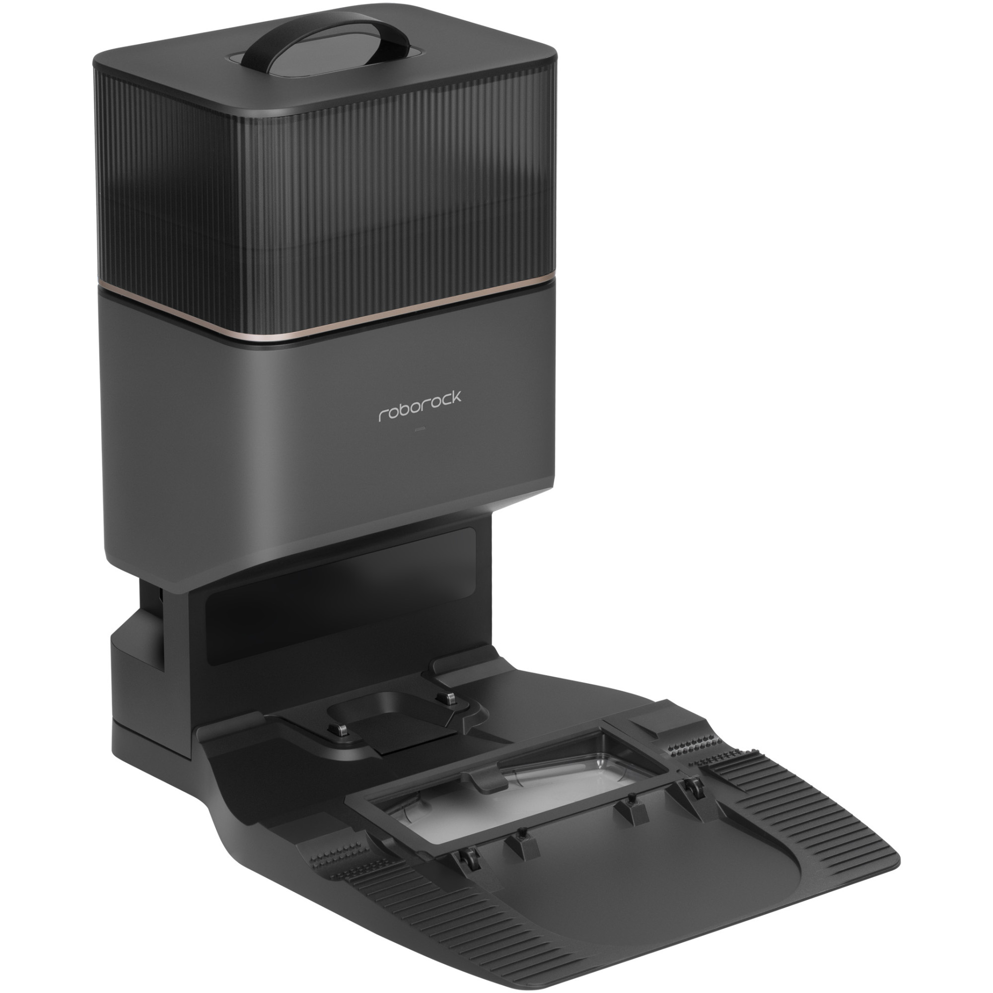 Робот прахосмукачка Roborock S8 Plus, S8P52-00, Прахосмукачка и моп, 5200 mAh, 6000Pa, Контейнер за прах 750 мл, 4 сензора, 4 карти, 50 W, Автономност 180 мин, Черен