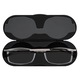 Компактни компютърни очила с рамки ThinOptics, С кутийка, Диоптър +1.0, Безцветен