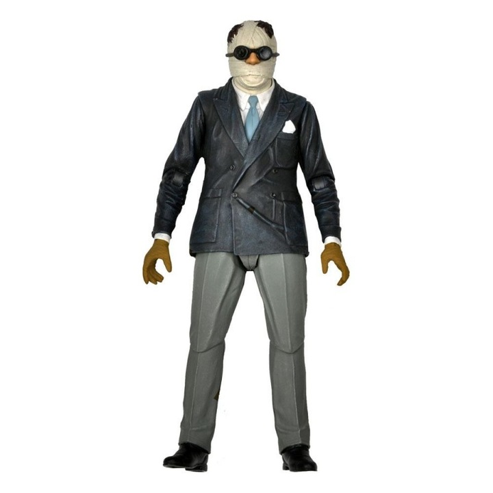 Figurina Universal Monsters Ultimate The Invisible Man, 18cm, Multicolor