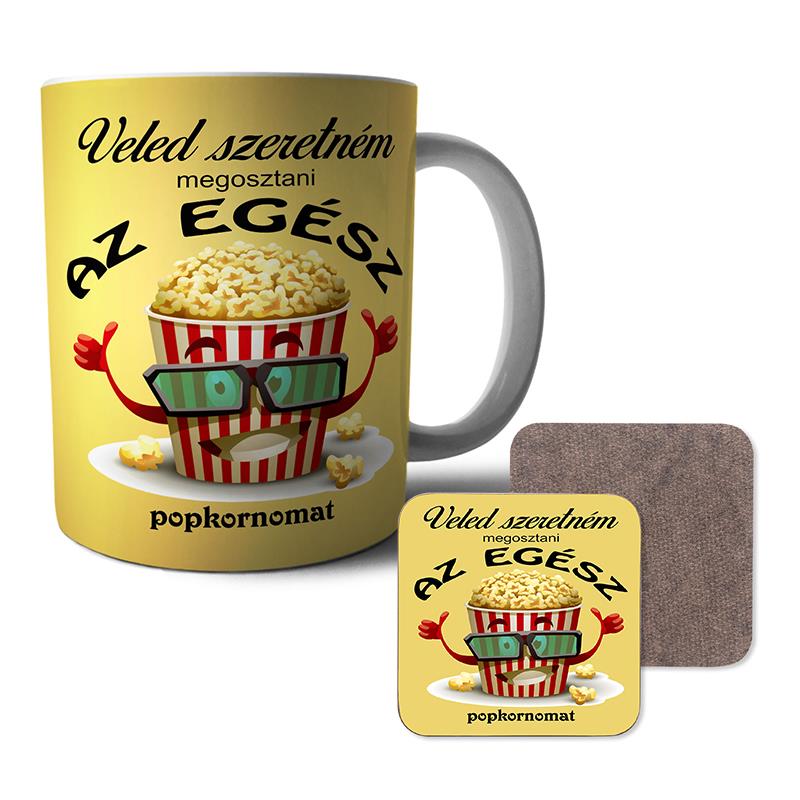Popkorn bögre és poháralátét - eMAG.hu Popkorn bögre és poháralátét - eMAG.hu