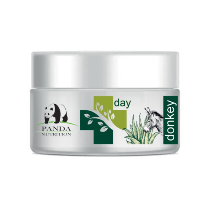 Crema de zi cu aloe si lapte de magarita Panda Nutrition, Multicolor