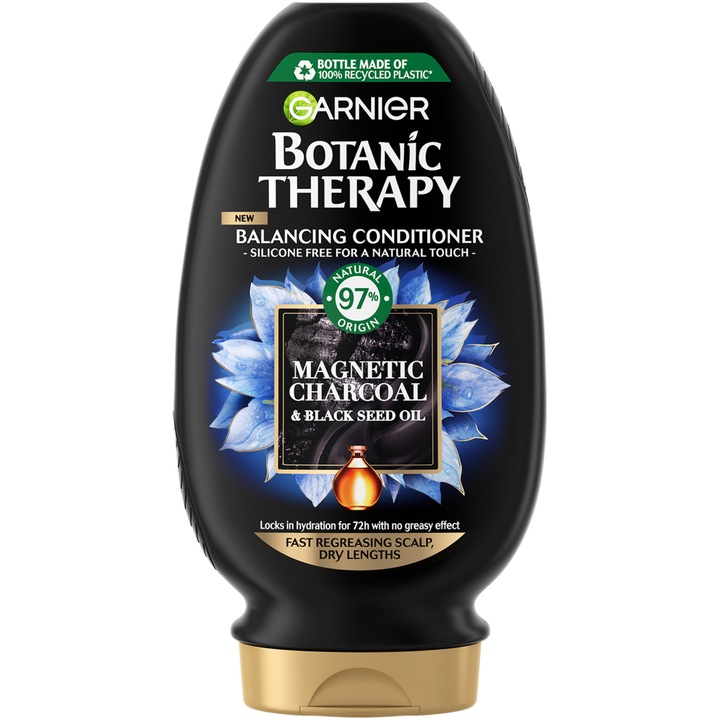 Балсам за коса Garnier Botanic Therapy Magnetic Charcoal & Black Seed Oil, 200 мл