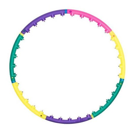 Springos Hula karika masszírozóval, 85 cm, sokszínű - eMAG.hu