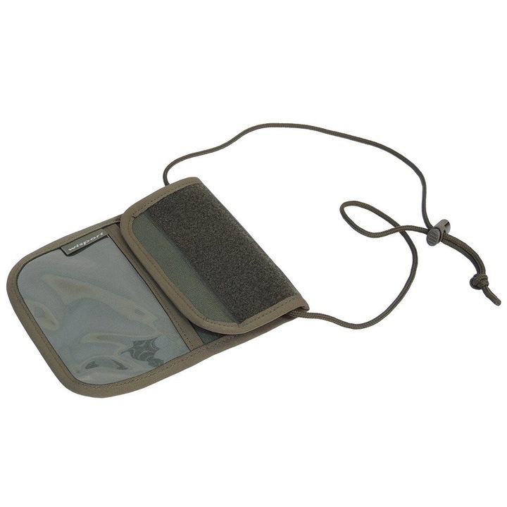 Husa pasaport, Wisport, Cordura, 18 x 14 cm, Verde