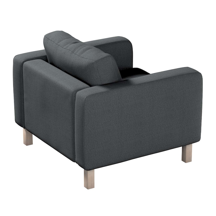 Калъф за фотьойл, Dekoria, Полиестер, Сив