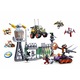 Set blocuri constructie Space war, Sluban, Compatibil cu Lego/Cobi/Blocki/Leui, 501 piese, Plastic, Multicolor