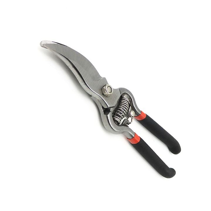 Ergonomikus bypass metszőolló, rugós, 20cm