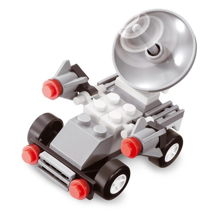 Set 35 piese pentru nava spatiala, Alleblox, Multicolor