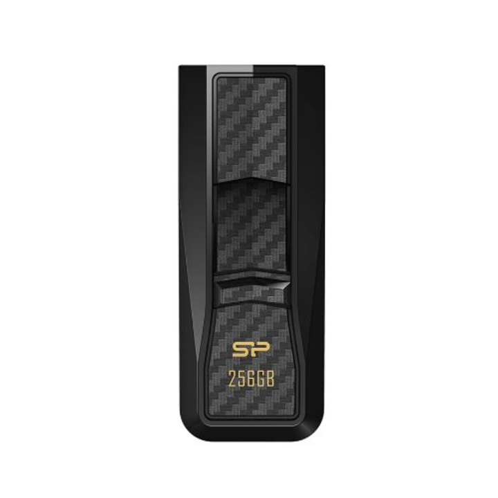 Silicon Power Blaze B50 USB flash meghajtó 256 GB USB A típus 3.2 Gen 1 (3.1 Gen 1) Fekete (SP256GBUF3B50V1K)
