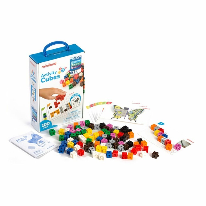 Joc Matematica, Miniland, Cuburi, 3+