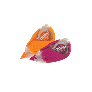 Banda corectoare Staples 5 mm x 8 m, rosu si portocaliu Banda corectoare Staples 5 mm x 8 m, rosu si portocaliu