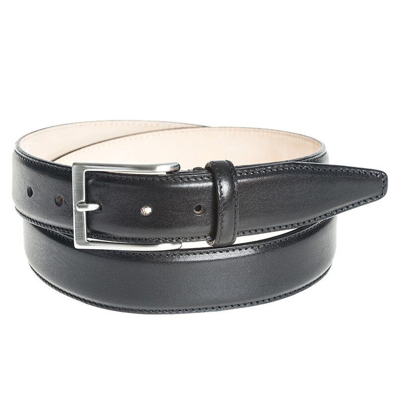 Curea neagra din piele naturala, pentru barbati Amalfi, marimea 105, model D4OFN