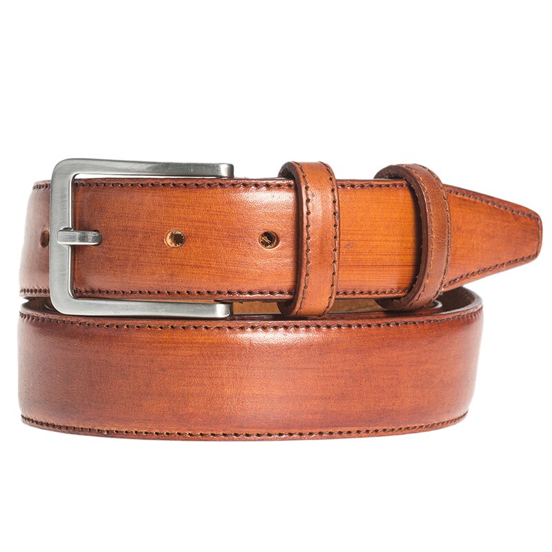 Curea coniac din piele naturala, pentru barbati Amalfi, marimea 105, model D4DOCOHP