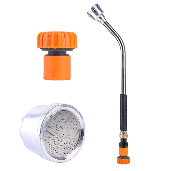 Lant de udare QttvbTna, pentru cosuri suspendate, plante, flori, gradina, gazon, design ergonomic, negru