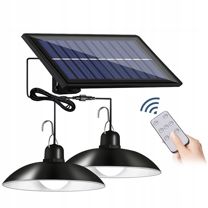 LED kerti napelemes lámpa mozgásérzékelővel, 2 darabos szett, Zolta, 400lm, IP44, 2x2,7m