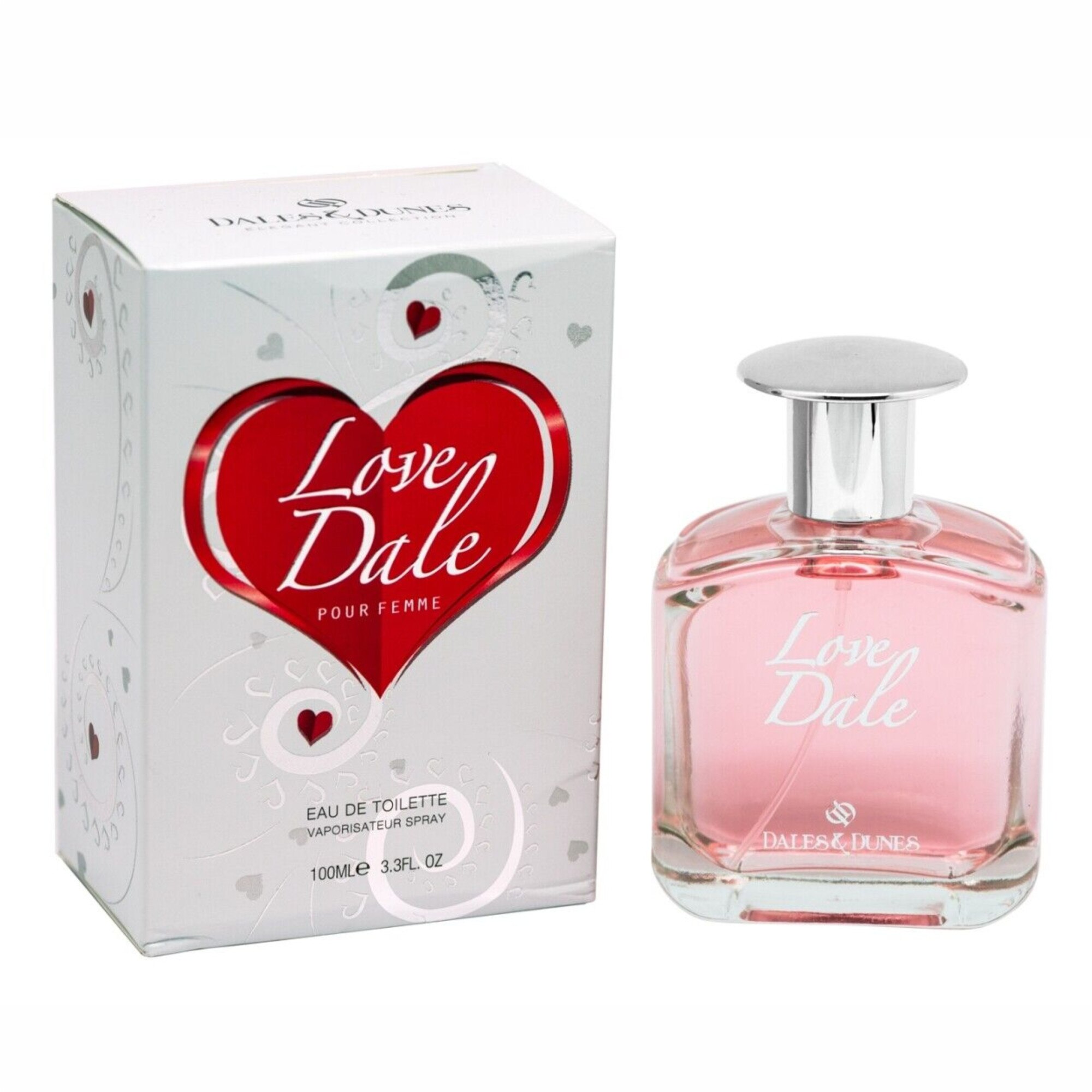 DALES & DUNES Serenity Eau De Toilette Für Damen – 100 Ml, Mit Orange Bergamot, Rose & Amber Vanille