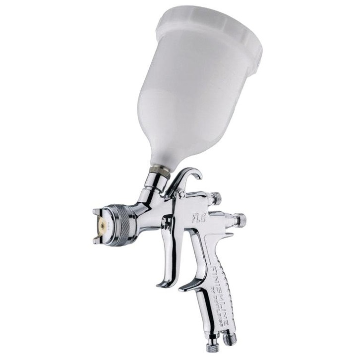 Pistol de vopsit DeVilbiss, FLG5, 1.8, 0.6L, Argintiu