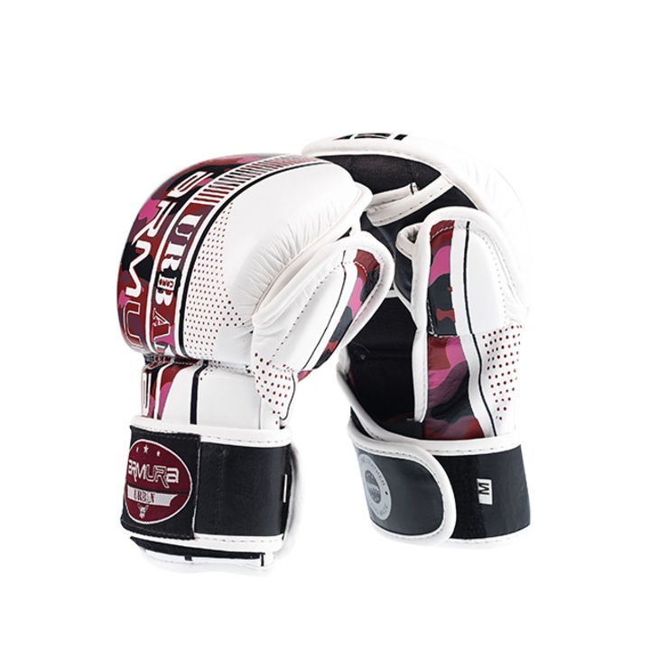 Manusi de MMA ARMURA Urban Camo Rosii S