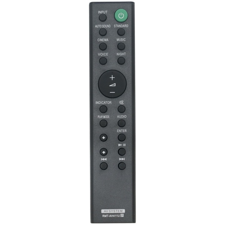 Дистанционно за саундбар Sony RMT-AH411U, x-remote, Черно