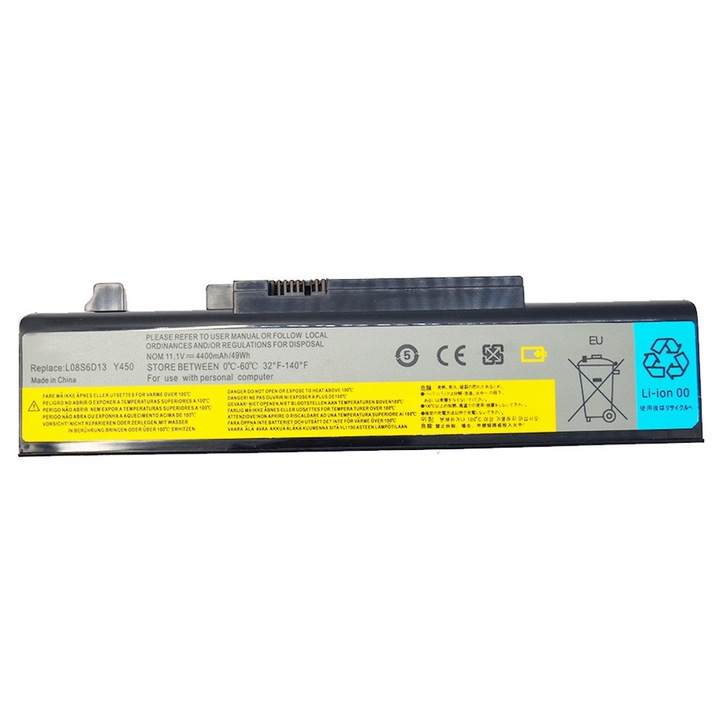 Baterie laptop pentru IBM Lenovo IdeaPad Y450 Y450A Y550 Y550A Y550P L08L6D13 L08S6D13 55Y2054