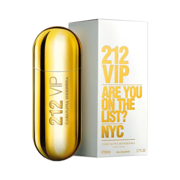Eau de Parfum, Carolina Herrera 212 VIP, női, 80 ml