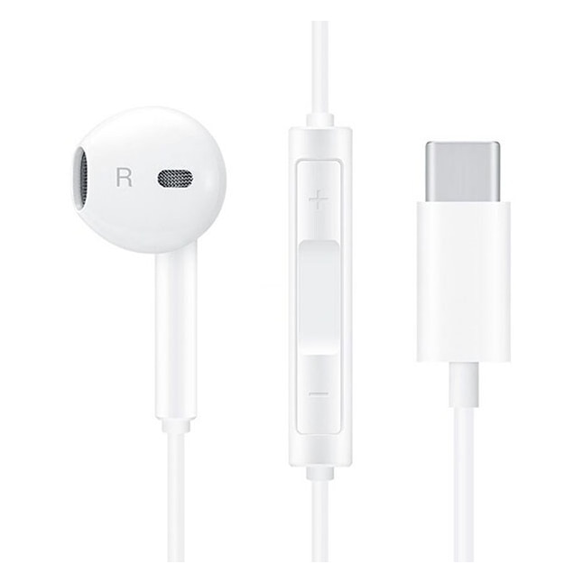 Casti Audio HUAWEI CM33 Cu Fir In-Ear Microfon Type C alb