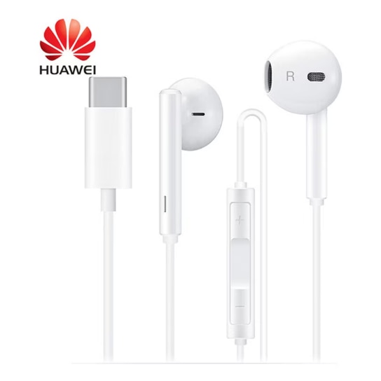 Casti Audio HUAWEI CM33 Cu Fir In-Ear Microfon Type C alb