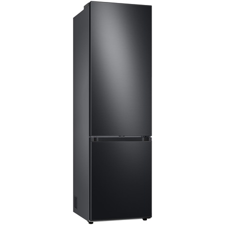 Combina frigorifica Samsung RB38C7B6AB1/EF, Bespoke, 387 l, Clasa A, Total No Frost, Twin&Metal Cooling, Compresor Digital Inverter, WiFi, AI Energy, Smart Control, H 203 cm, Dark Inox