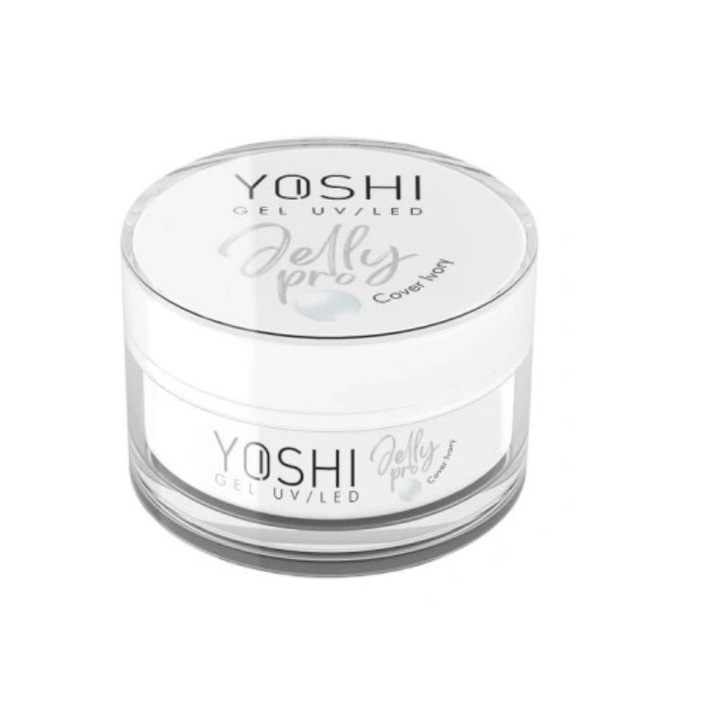 Építő UV gél, Yoshi, Elefántcsontszín árnyalat, 50ml