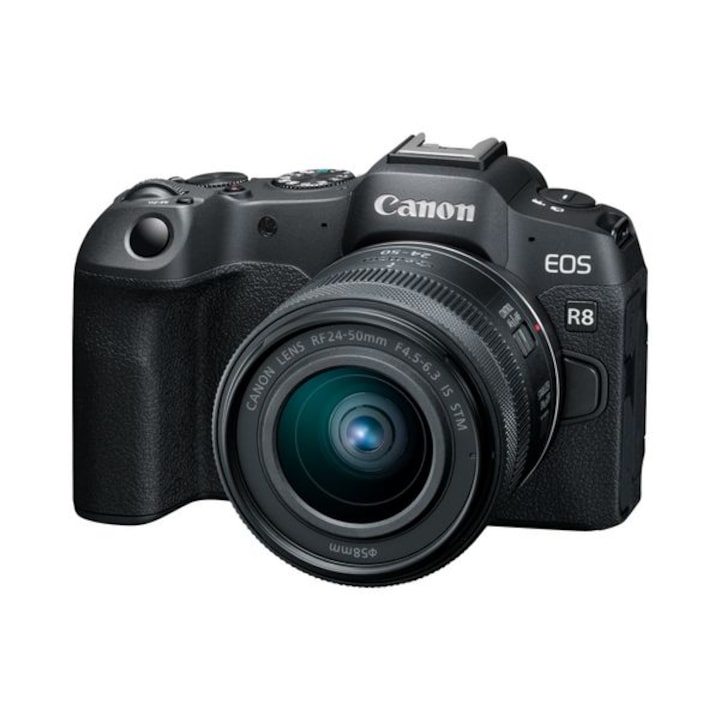 Canon EOS R8 MILC fényképezőgép + RF 24-50mm IS STM objektív