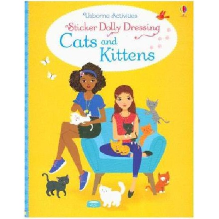 Sticker Dolly Dressing Cats and Kittens - Fiona Watt