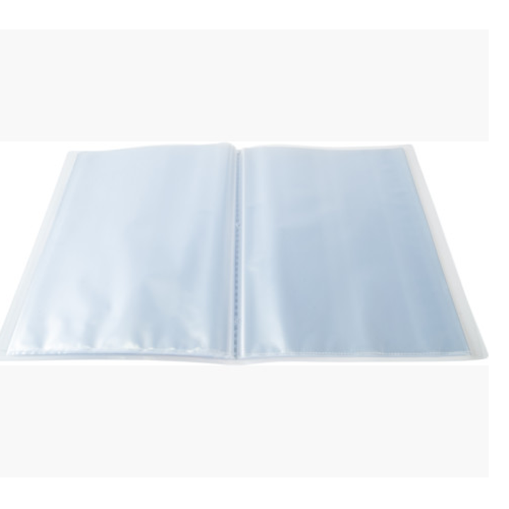 Mapa de prezentare Exacompta Chromaline , PP semi-rigid , A4, 60 folii protectie cristal, Alb
