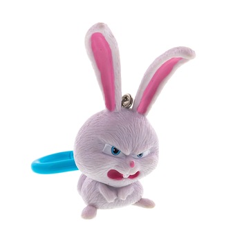Figurina breloc SNOWBALL Angry, The SECRET LIFE of PETS Figurina breloc SNOWBALL Angry, The SECRET LIFE of PETS