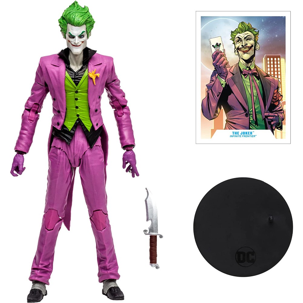 Figurina Articulata DC Multiverse, The Joker, Infinite Frontier