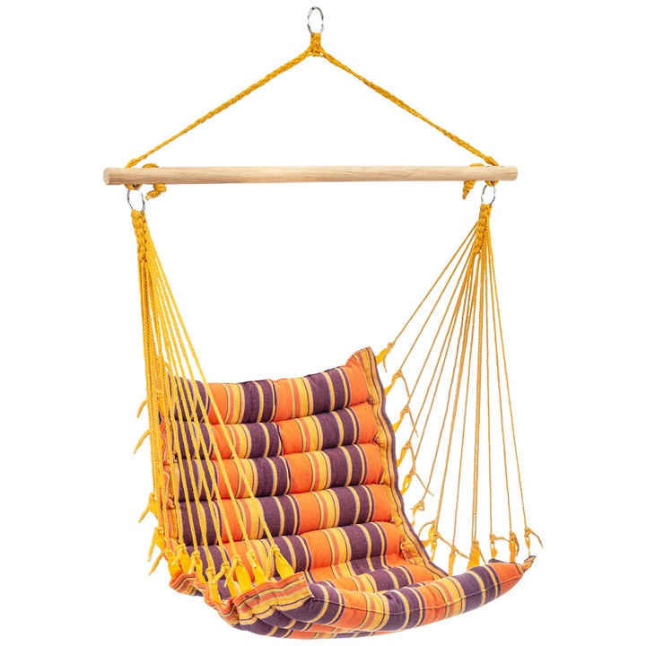 Balansoar suspendat 100x60 cm, nabbi, FHCF, benzi colorate