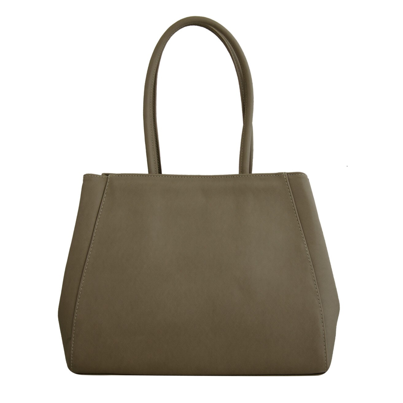 Geanta de dama din piele naturala, Randi, Taupe 2