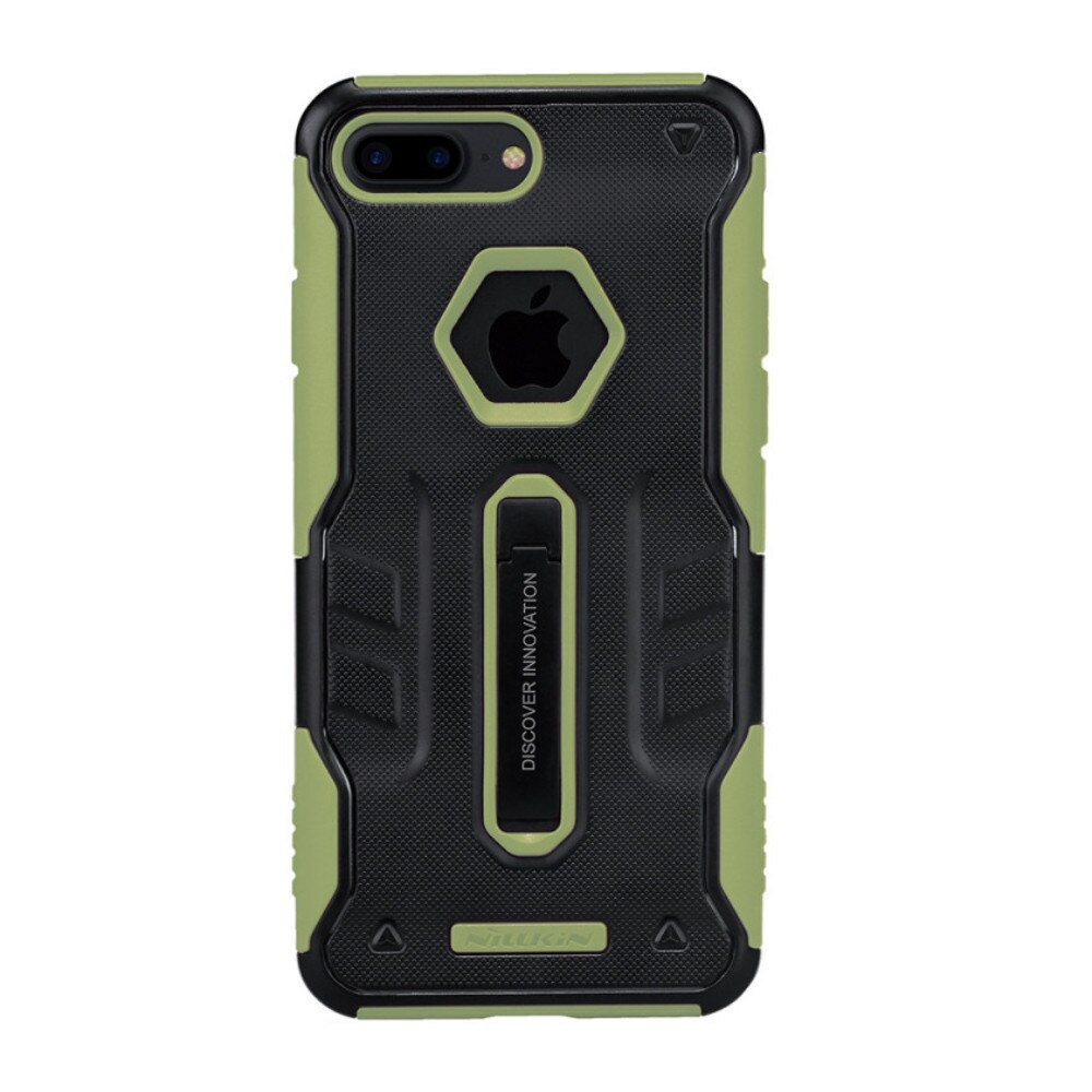Husa hibrida cu clip suport Nillkin Defender 4 pentru iPhone 7 Plus, verde