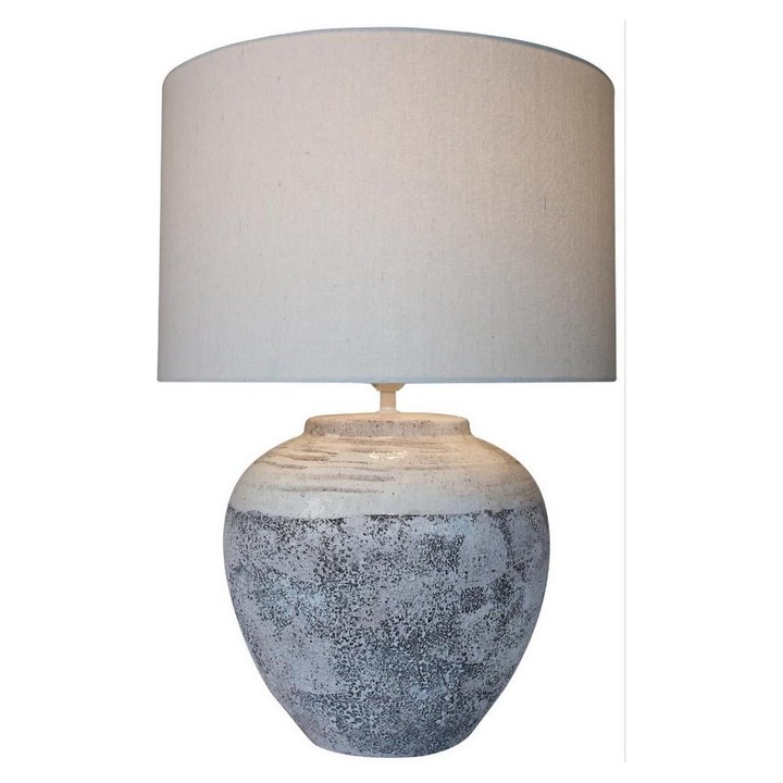 Lampa de birou, Dkd Home Decor, Ceramica, Multicolor