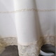 Kerek terítő 140 cm, Casa Bucuriei, Lux modell, vajfehér/arany, Jacquard