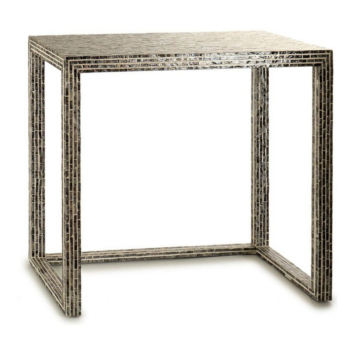 Входна маса Gift Decor, Mother of Pearl DM, сива, 30,5x78x90,5 см