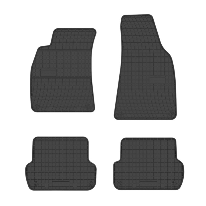 Set 4 Covorase cauciuc Autohelix MSA ® compatibile cu Audi A4: B6, B7 11.2000-2007