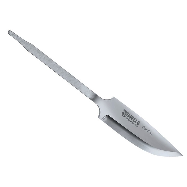 Lama cutit camping Helle Fjording, otel carbon laminat in 3 straturi, rezistenta superioara, ideal pentru pasionatii de bushcraft si activitati in natura, versatila, 167 mm lungime totala si 70 mm lama, perfecta pentru echipamentul tau outd