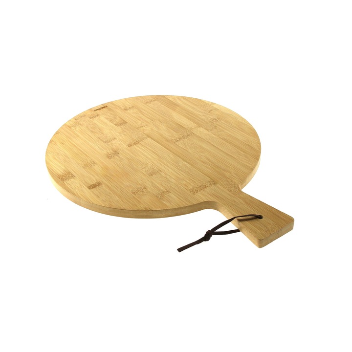 Pizza tálaló, bambuszból, 35 cm, KingHoff