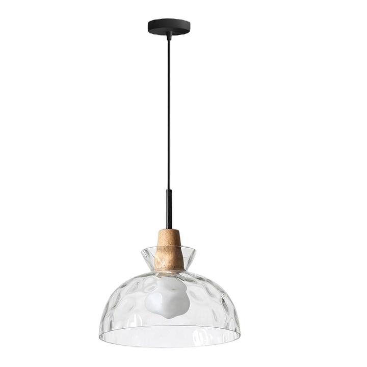 Lampa De Tavan, Toolight, App1184-1Cp, 26.5x10x80 cm, Sticla, Sursa De Lumina E27, Putere Maxima A Becului 60W, Certificari Ce, Rohs, Maro/Transparent