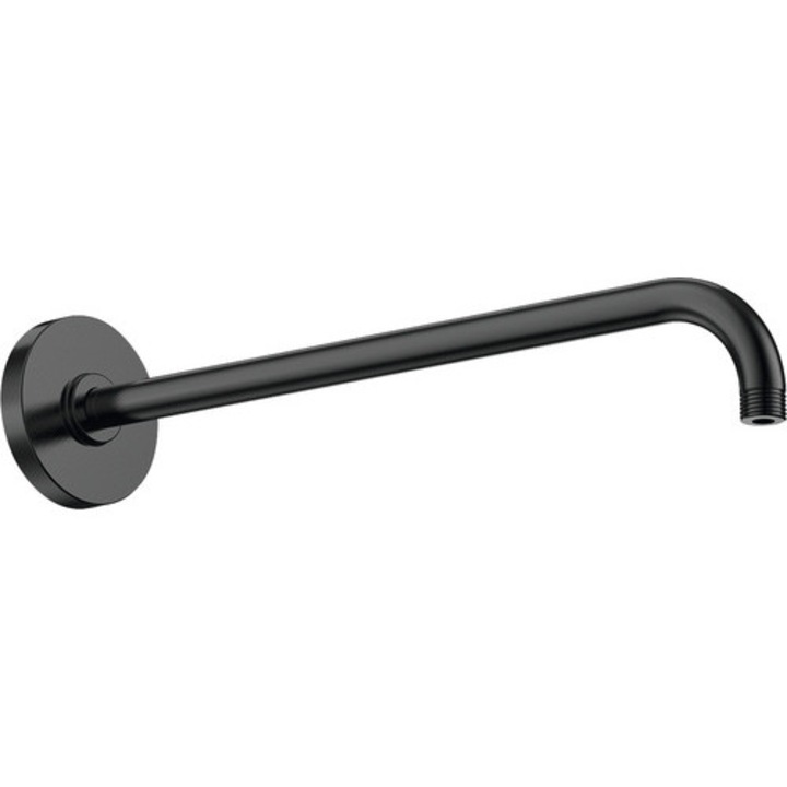 Brat prindere perete pentru dus fix brushed titanium black