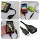 Adaptor USB - Micro USB | Adaptor OTG V8 Android, UA-002-Negru