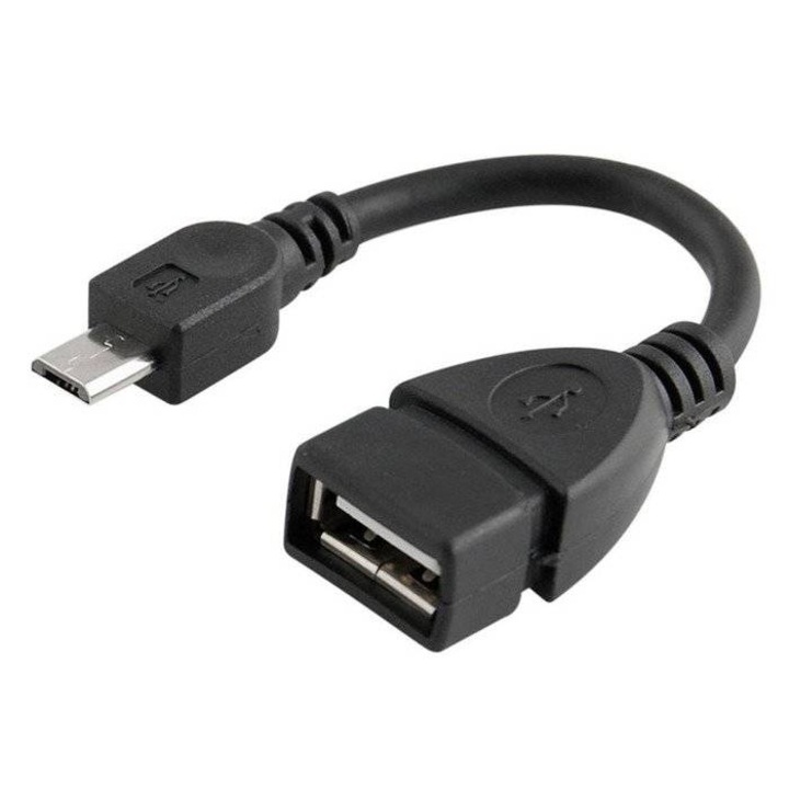 Adaptor USB - Micro USB | Adaptor OTG V8 Android, UA-002-Negru