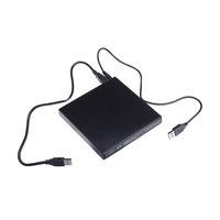 Unitate optica CD-R / DVD-RW / ROM RECORDER externa, AEWOYAD, 24x, Negru