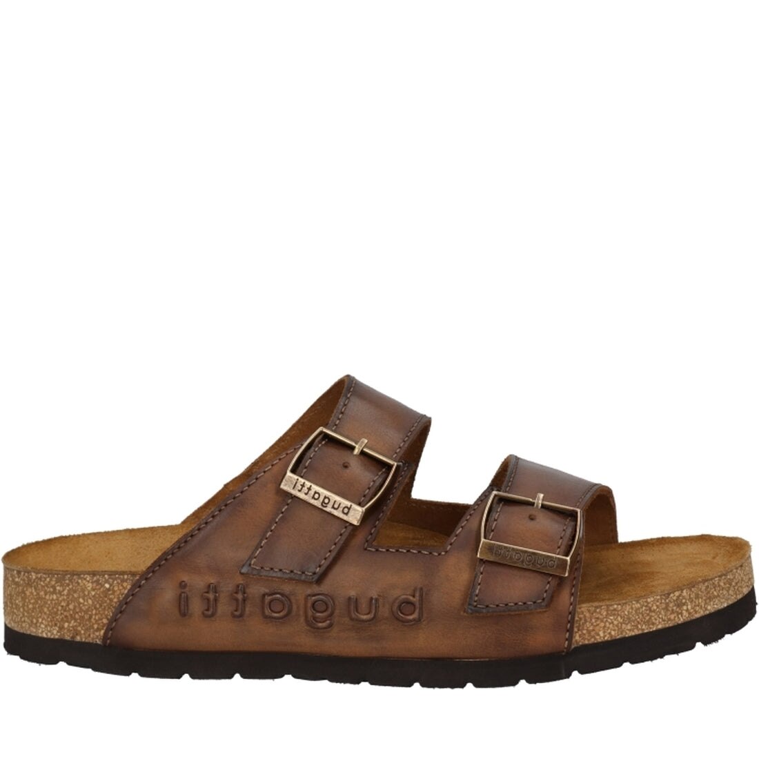 Bugatti, Slapi barbati, Piele, Maro, 46 - eMAG.ro